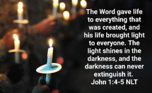 Christmas Sunday: Share the Light of Jesus!