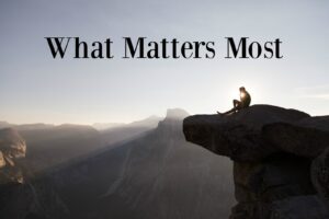 #3 What Matters Most - Not a Fan Series
